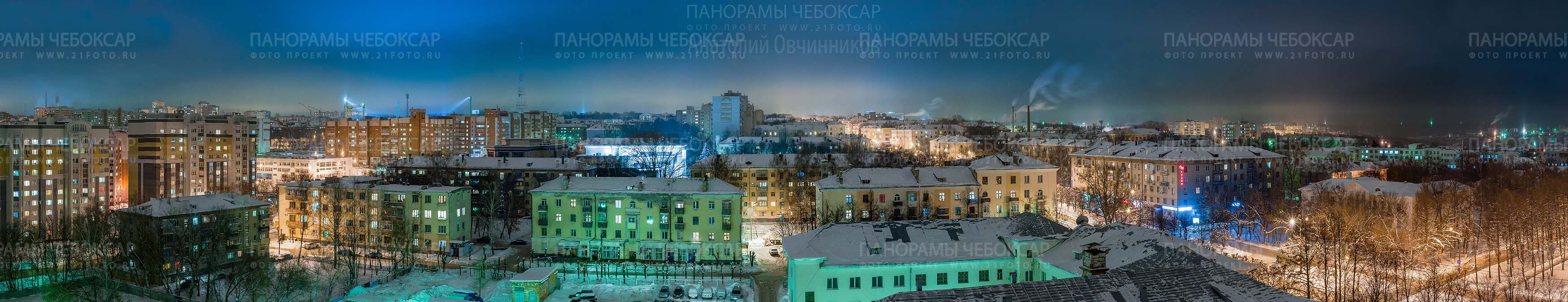 Спящие дворы (80 мегапиксел)