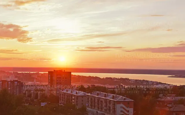 Вид на Волгу