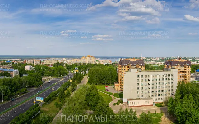 Остановка Афанасьева — панорама города