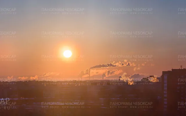 Рассвет над промзоной