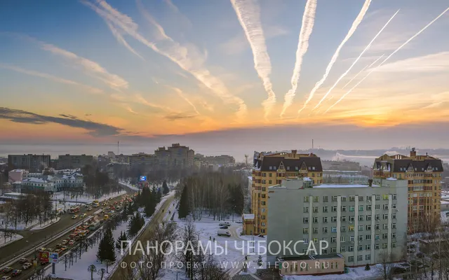 Рассвет в Марте и утренние пробки