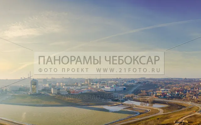 Весенний рассвет в центре