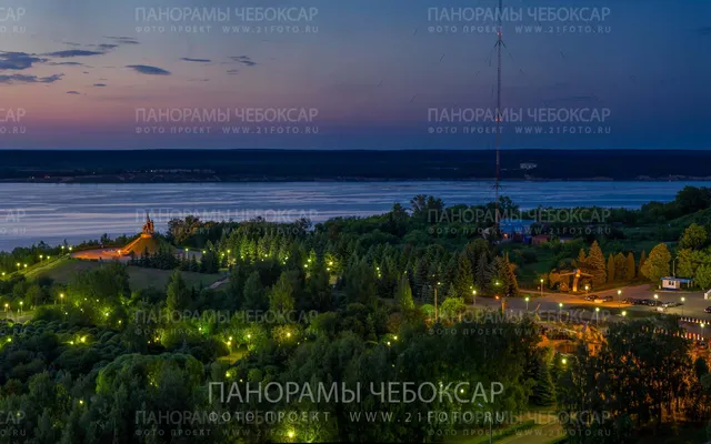 Парк победы летом