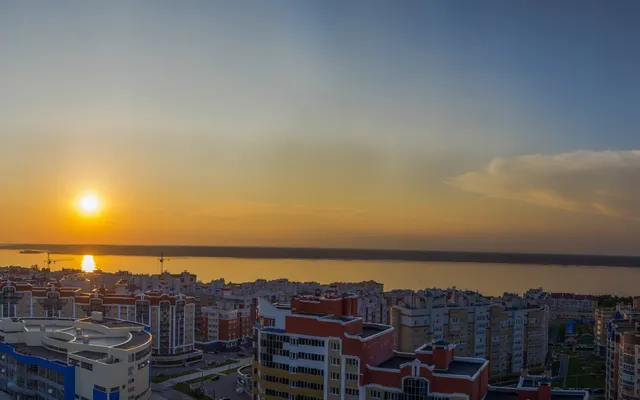 Закат в СЗР