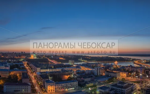 Город Чебоксары весной 2015