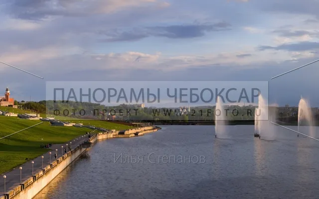 Фонтаны летом — Илья Степанов — Чебоксары