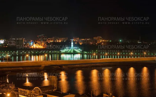 Вечерние Чебоксары