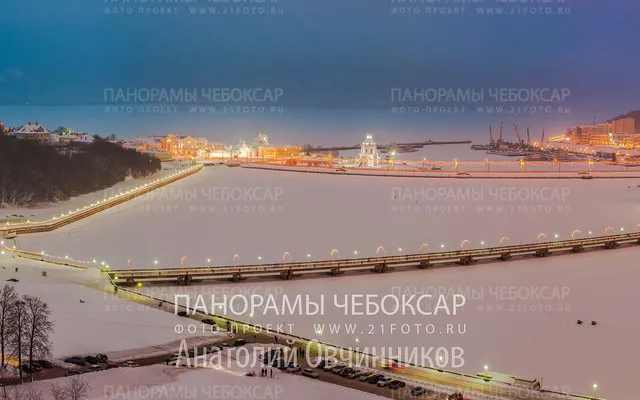 Дорога к храму зимой