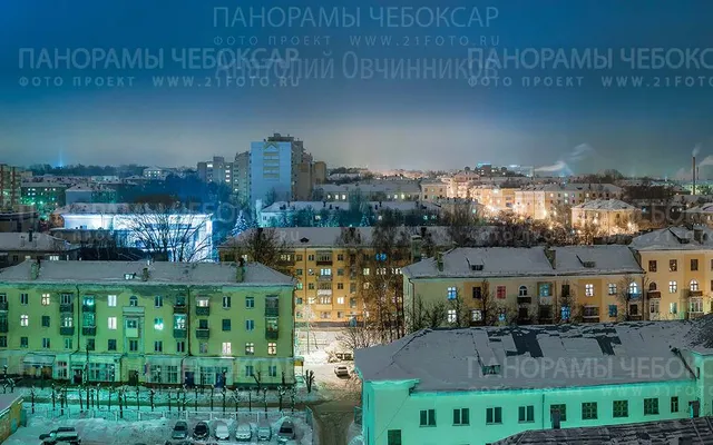Спящие дворы (80 мегапиксел)