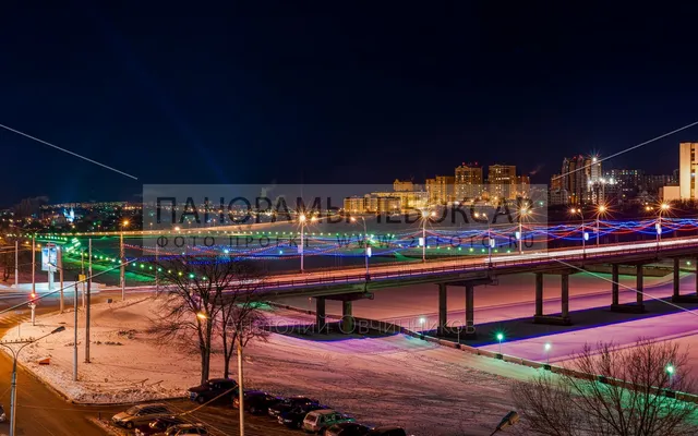Московский мост зимой