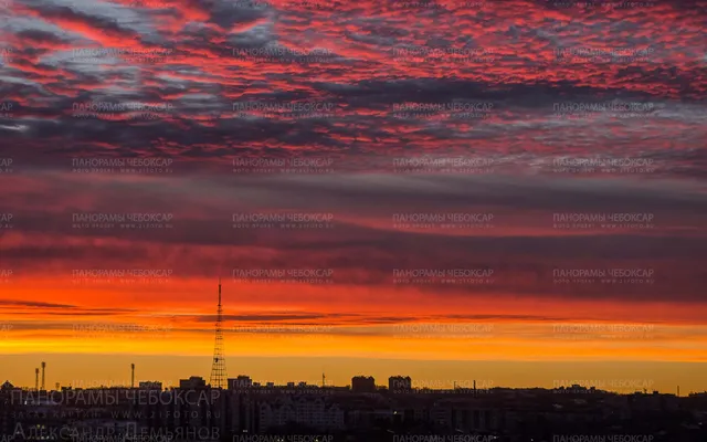 Рассвет поздней осенью 1