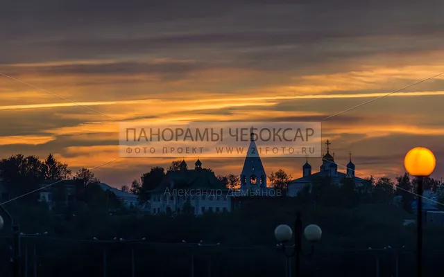 Весна, закат — Введенский собор