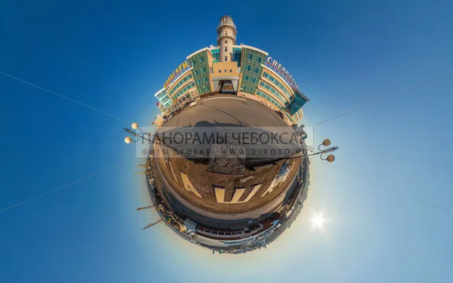 Речной порт — маленькая планета