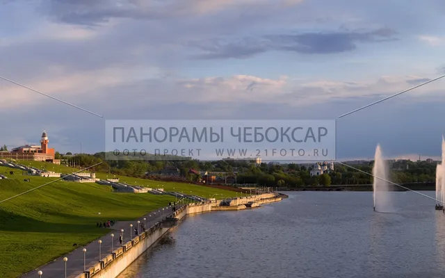 Дом Правительства летним днём — Илья Степанов — Чебоксары