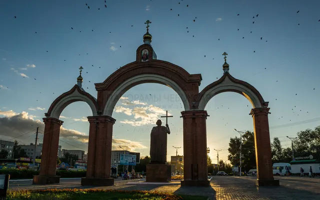 Памятник Князю Владимиру Новочебоксарск 2015