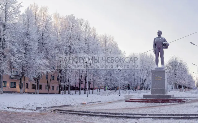 Памятник Космонавту Николаеву 2012