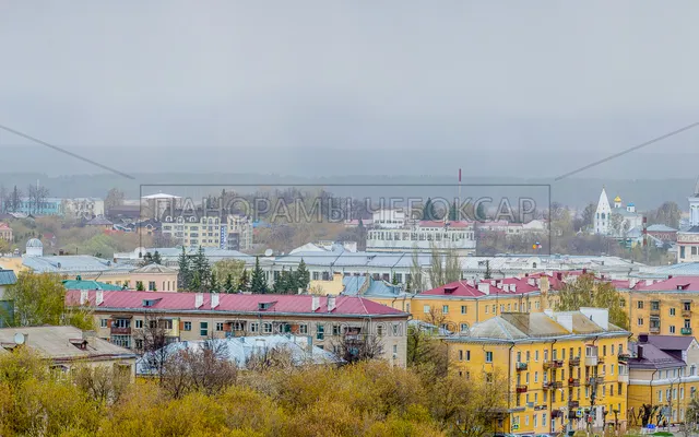Весенний дождик в Центре Чебоксар 2019