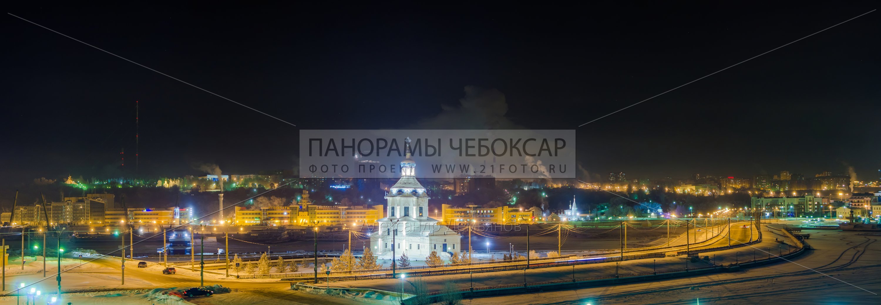 Успенская церковь зимой