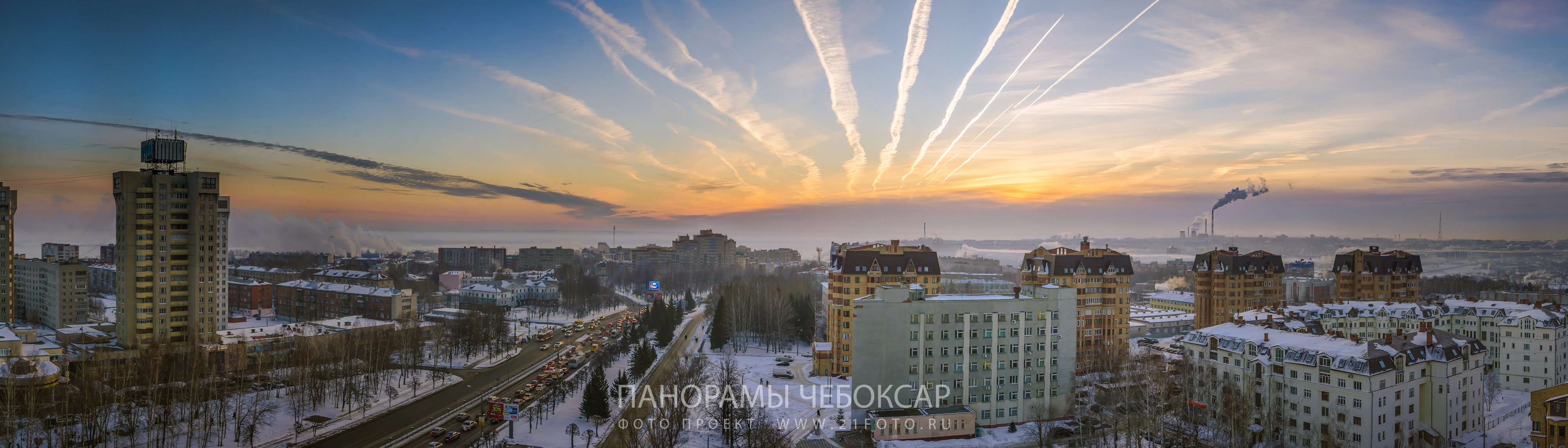 Рассвет в Марте и утренние пробки