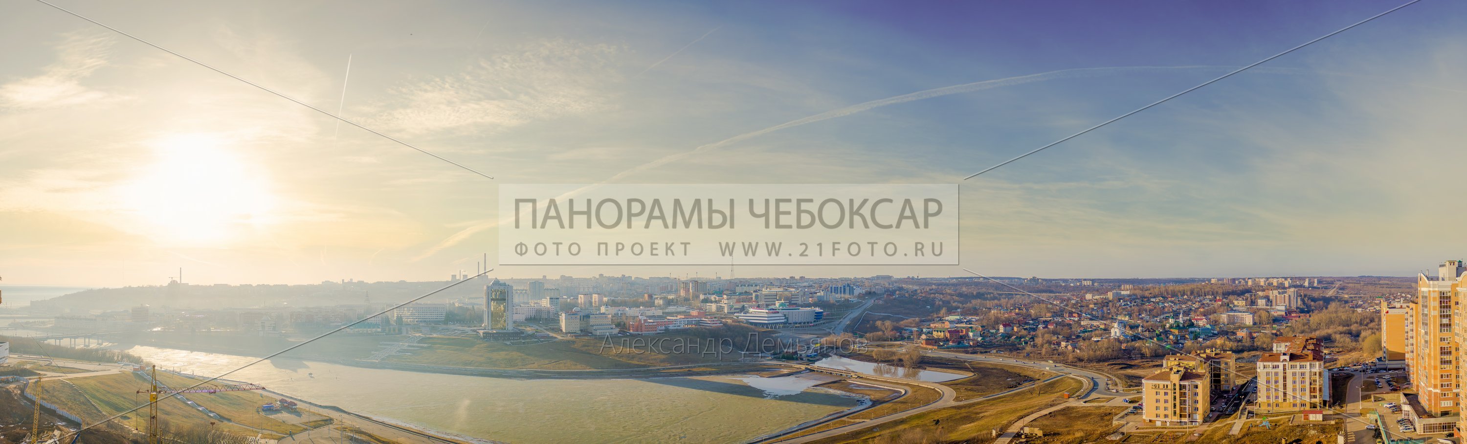 Весенний рассвет в центре