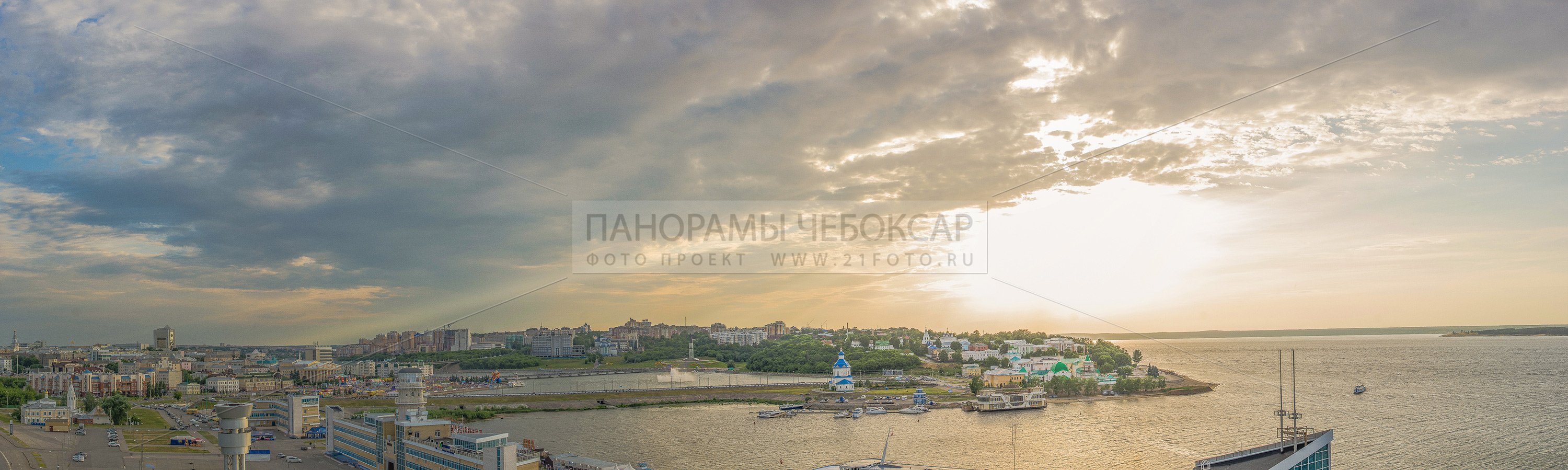 Летний Закат с ЖК Альбатрос 2015