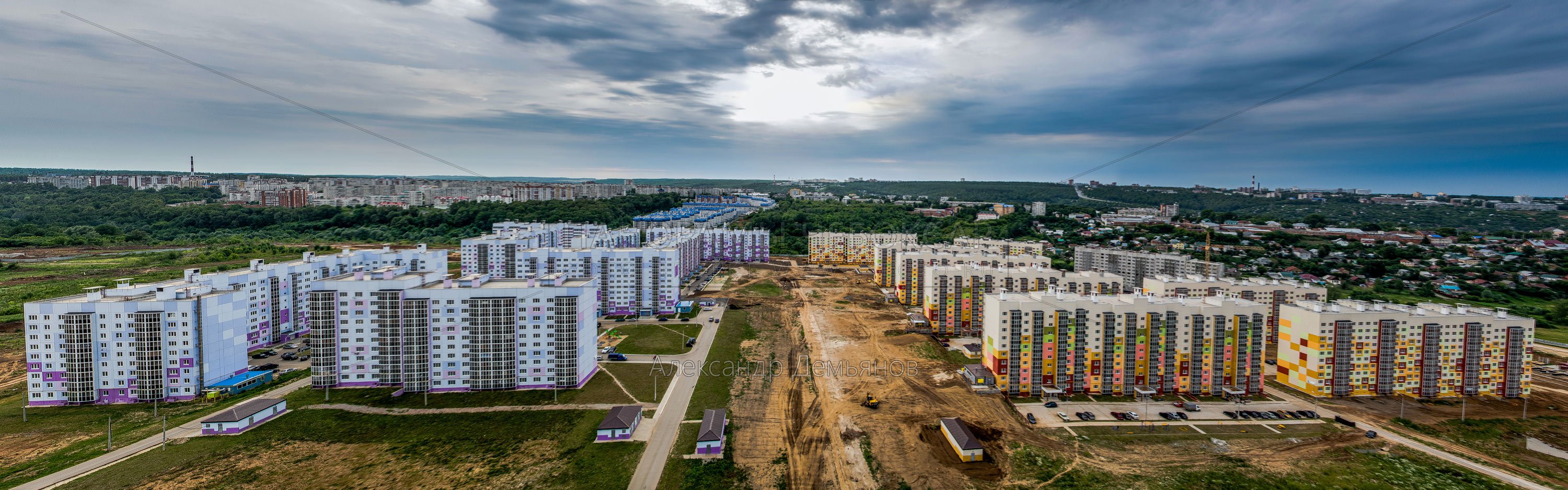 МКР 2 и 4 — Садовый летом 2015