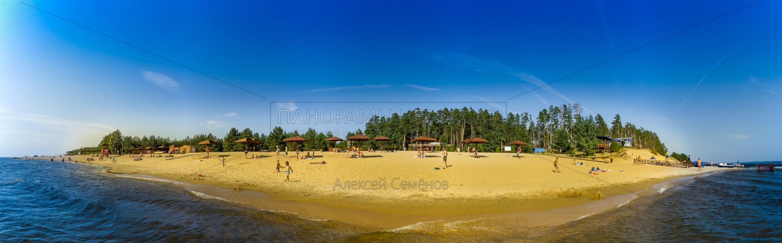 Левобережный пляж Чебоксары 2016