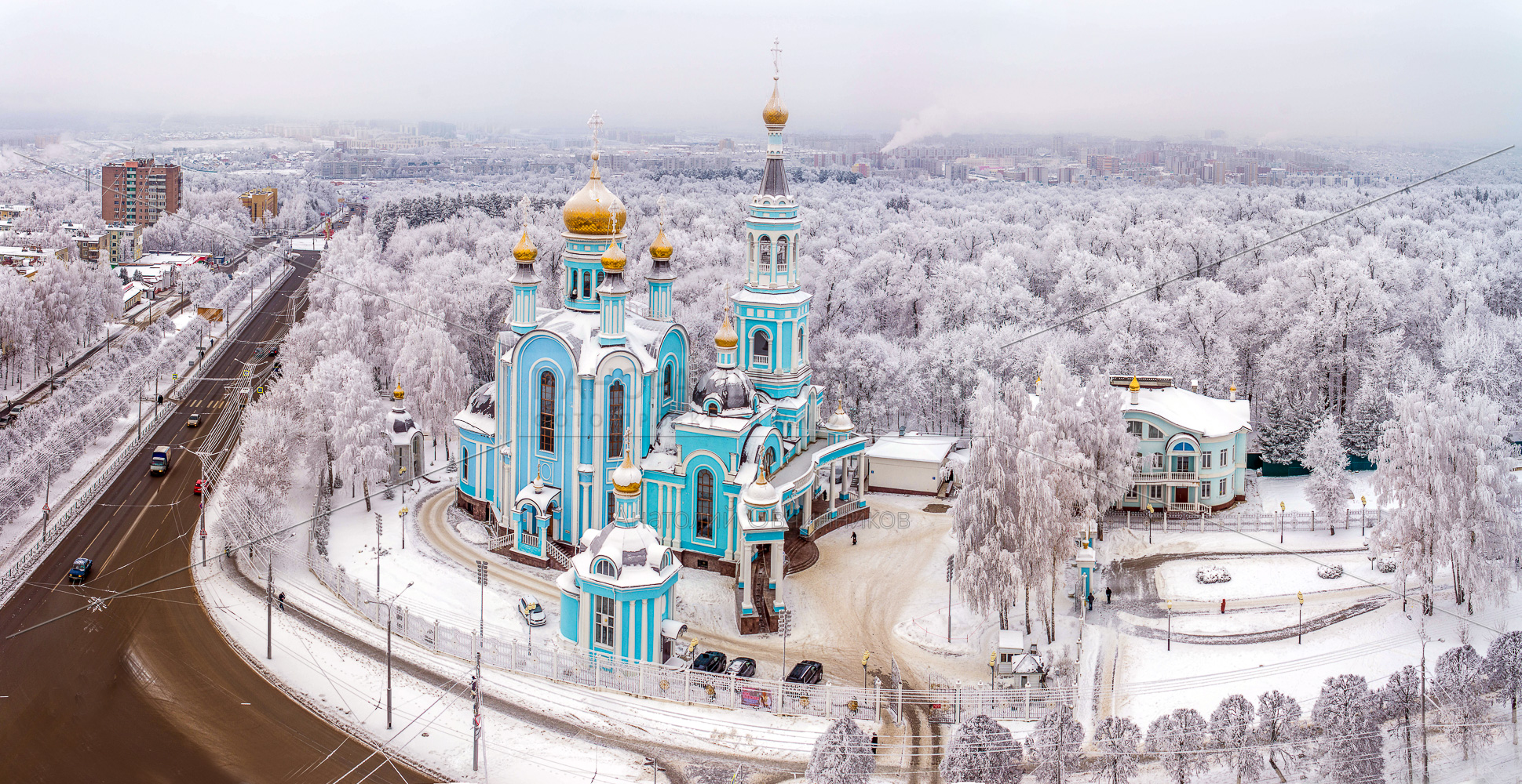 Покровско-Татианинский собор. Снежная зимима 2018